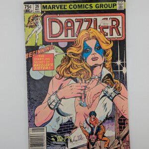 ✨🎤 Dazzler #26 (Marvel Comics, May 1983) – The Startling Secret of Dazzler's Si